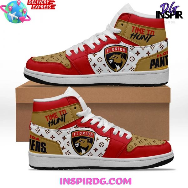 Florida Panthers Louis Vuitton Nike Air Jordan 1 Sneaker