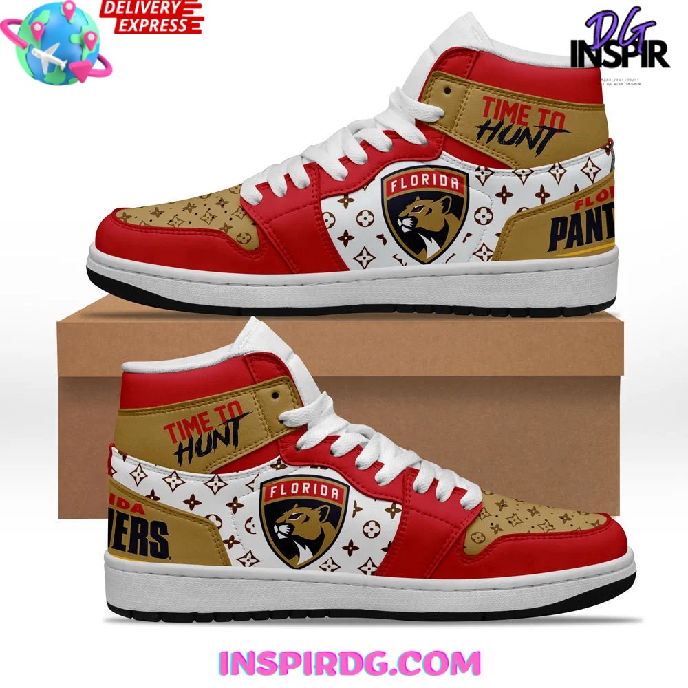 Florida Panthers Louis Vuitton Nike Air Jordan 1 Sneaker Florida Panthers Louis Vuitton Nike Air Jordan 1 Sneaker