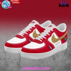 Florida Panthers Stanley Cup Custom Name Nike Air Force 1