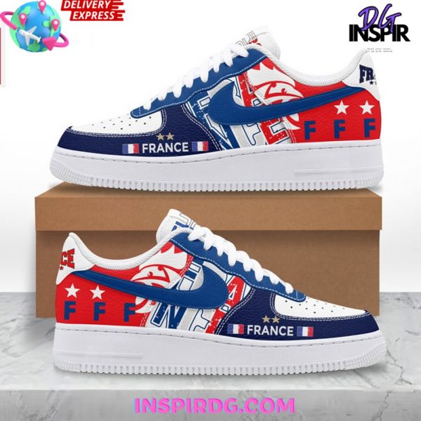 France UEFA Euro 2024 Fanswear Nike Air Force 1 Shoes