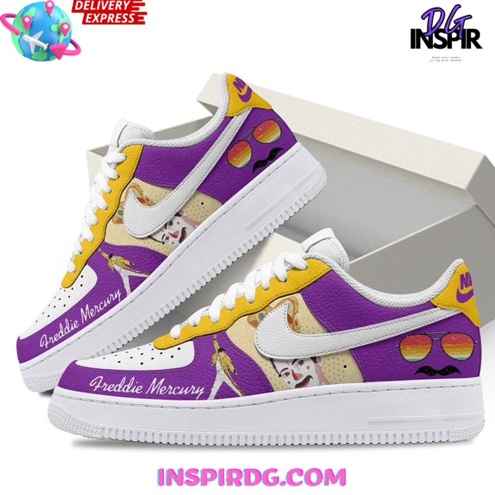 Freddie Mercury Nike Limited Edition Air Force 1 InspirDG