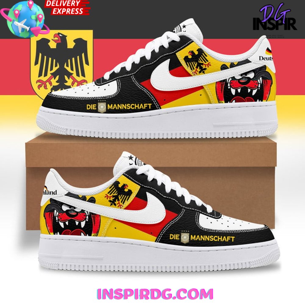 Germany Deutschland Euro 2024 Air Force 1 Shoes InspirDG