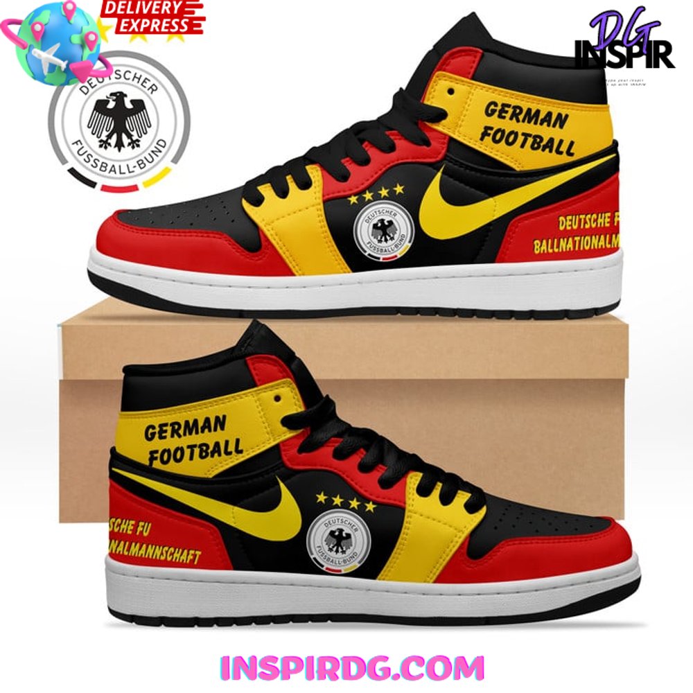 Germany Euro 2024 Nike Air Jordan 1 Sneaker InspirDG