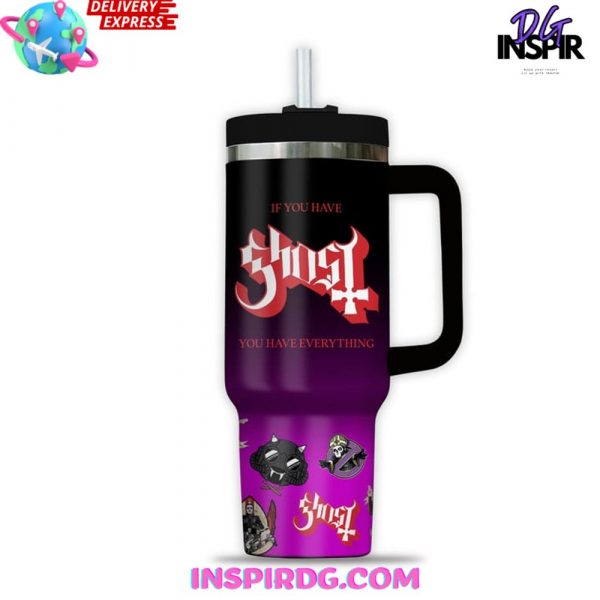 Ghost Rock Band Limited Edition Stanley Tumbler Cup