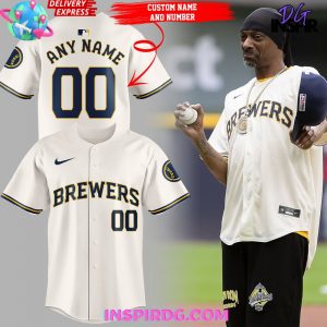 Personalized Milwaukee Brewers Snoop Dogg 20 Baseball Jersey