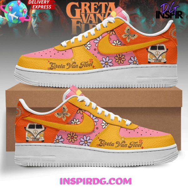 Greta Van Fleet Flower Power Air Force 1 Sneaker