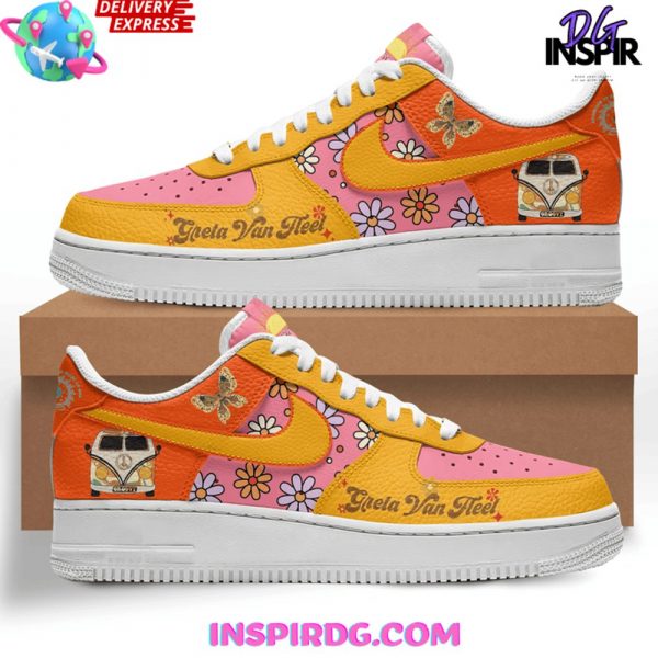 Greta Van Fleet Flower Power Air Force 1 Sneaker