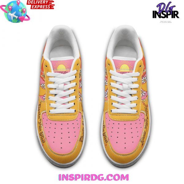 Greta Van Fleet Flower Power Air Force 1 Sneaker