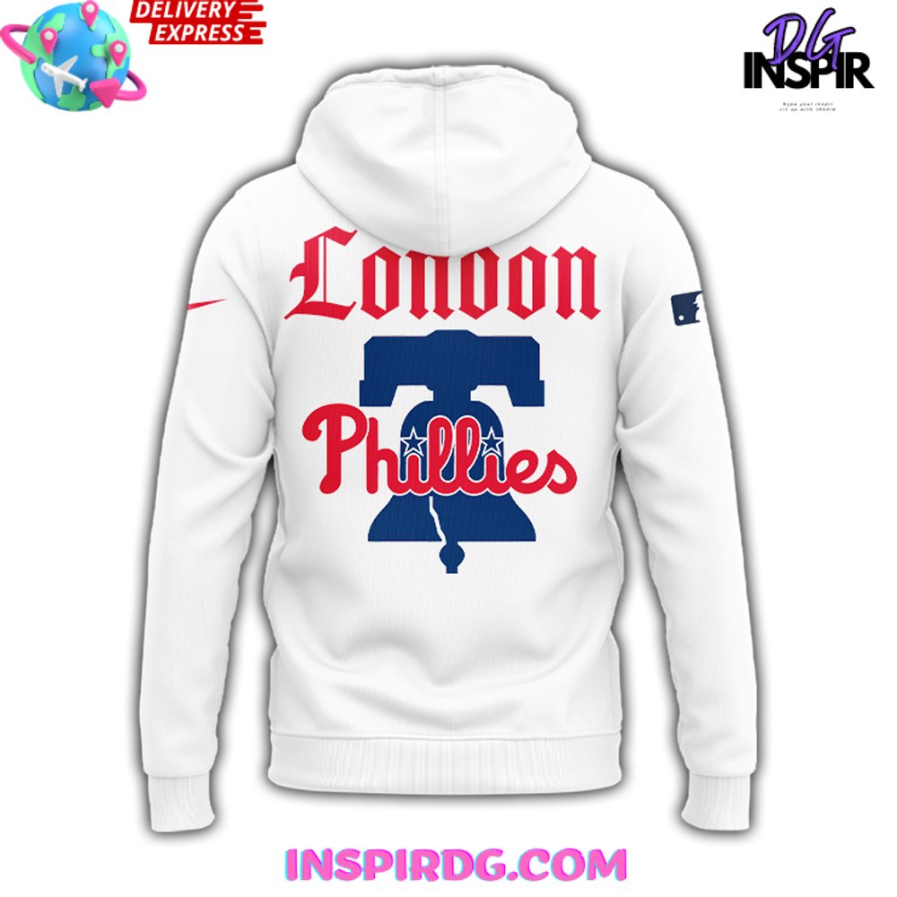 World Tour London Series Philadelphia Phillies Hoodie InspirDG