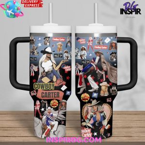 Beyonc American Cowboy Carter Stanley Tumbler 40z
