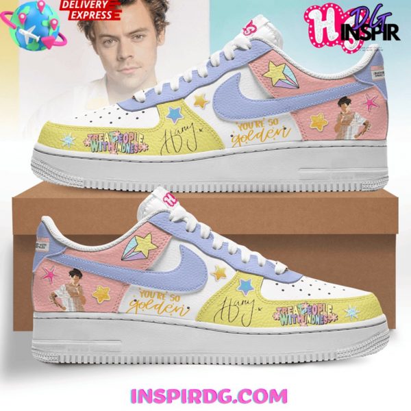 Harry Styles You’re So Golden Nike Air Force 1 Sneaker