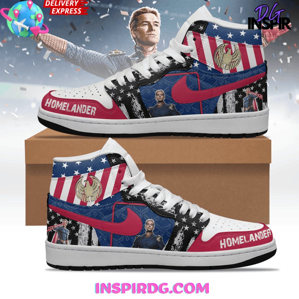 The Boys Homelander American Hero Nike Air Jordan 1 InspirDG