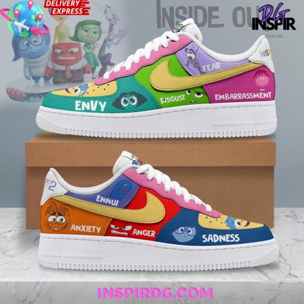Inside Out Walt Disney Nike Air Force 1 Sneaker