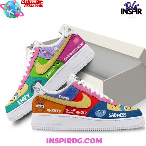 Inside Out Walt Disney Nike Air Force 1 Sneaker