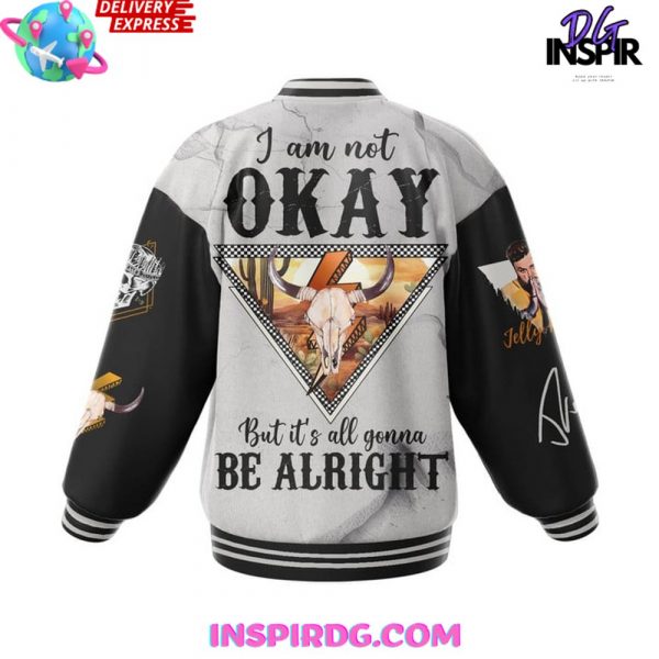 Jelly Roll Im Not Okay Limited Edition Baseball Jacket