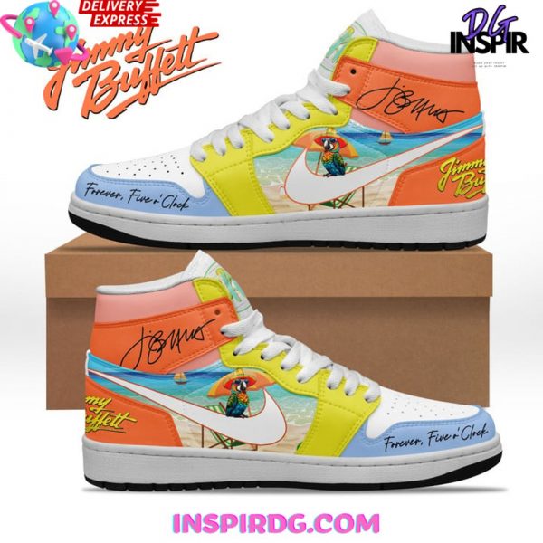 Jimmy Buffet World Nike Air Jordan 1 Sneaker