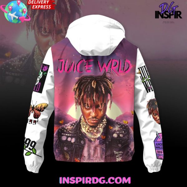 Juice WRLD 999 Windbreaker Outdoor Zipper Hoodie