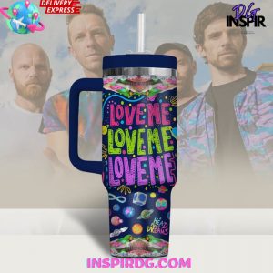 Coldplay Beautiful Love Me Stanley Tumbler 40z
