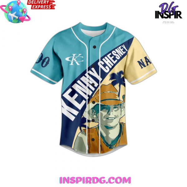 Kenny Chesney Somewhere With You Baseball Jersey