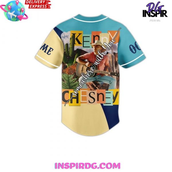Kenny Chesney Somewhere With You Baseball Jersey