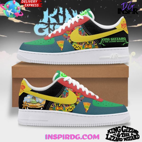 King Gizzard & The Lizard Wizard Limited Edition Air Force 1
