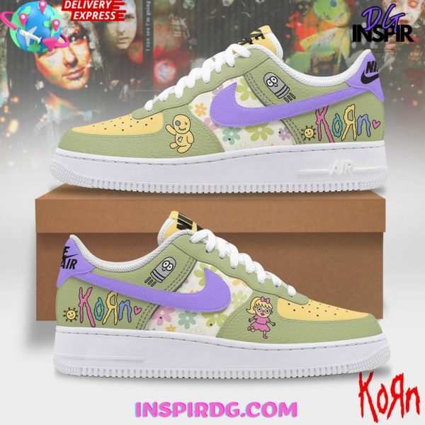 Korn Collab Nike Limited Edition Air Force 1 Shoes