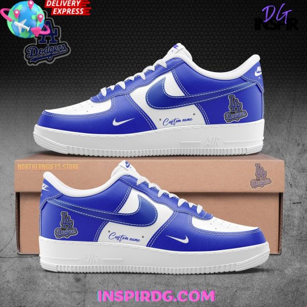 Los Angeles Dodgers Customize Nike Air Force 1