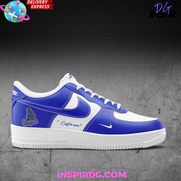 Los Angeles Dodgers Customize Nike Air Force 1