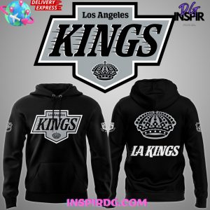 Los Angeles Kings New ERA Black Primary Logo Hoodie Los Angeles Kings New ERA Black Primary Logo Hoodie