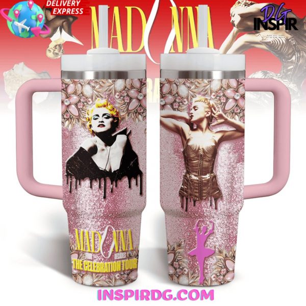 Madonna Four Decades The Celebration Tour Stanley Tumbler Cup