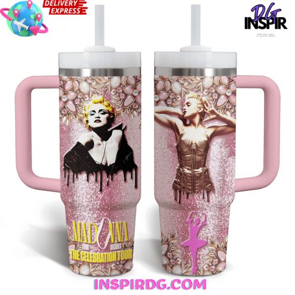Madonna Four Decades The Celebration Tour Stanley Tumbler Cup