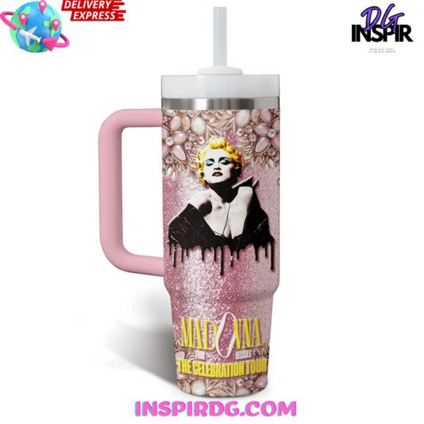 Madonna Four Decades The Celebration Tour Stanley Tumbler Cup