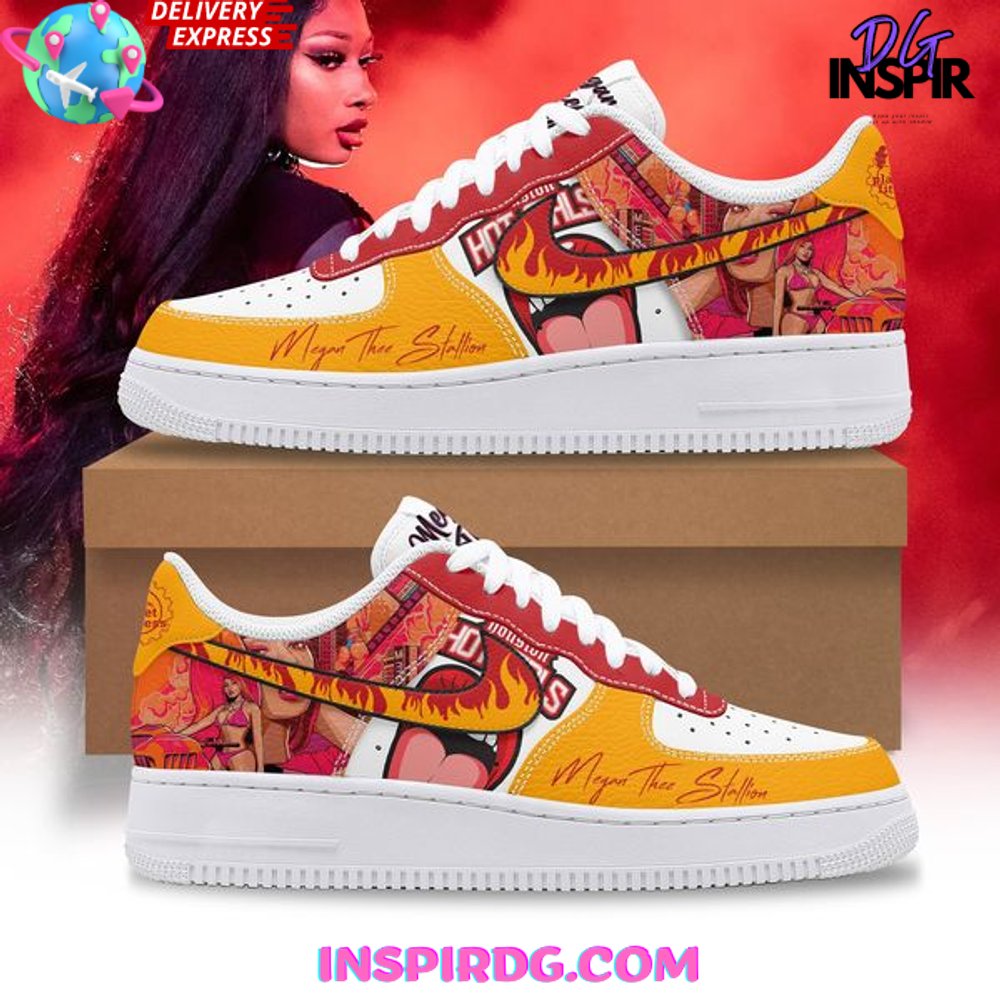 Megan Thee Stallion Planet Fitness Nike Air Force 1 Shoes InspirDG