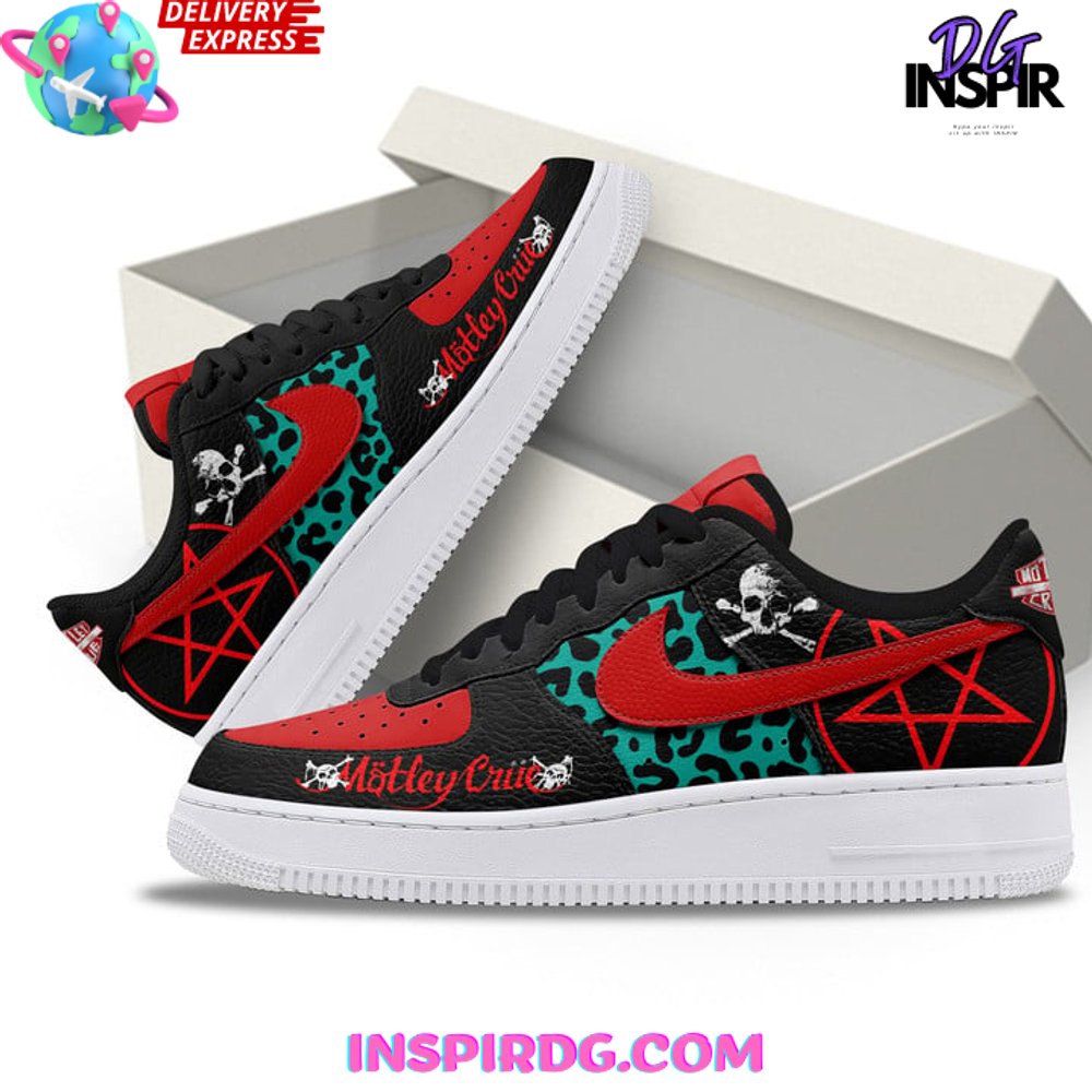 Motley Crue Nike Limited Edition Air Force 1 InspirDG