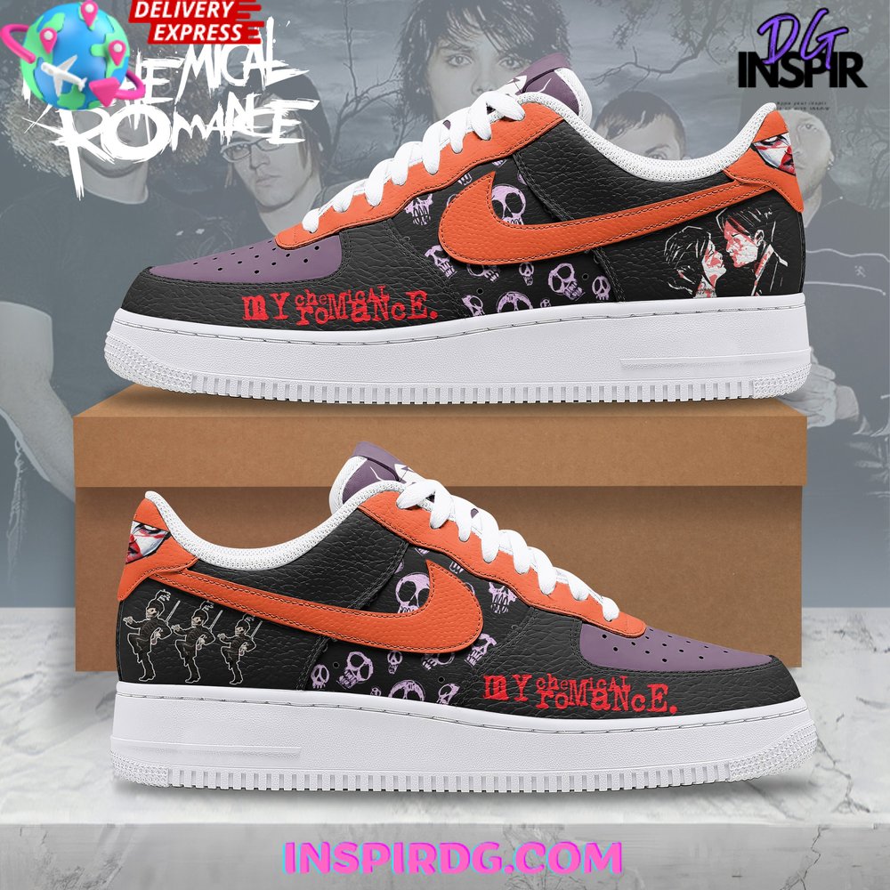 My Chemical Romance Nike Air Force 1 InspirDG