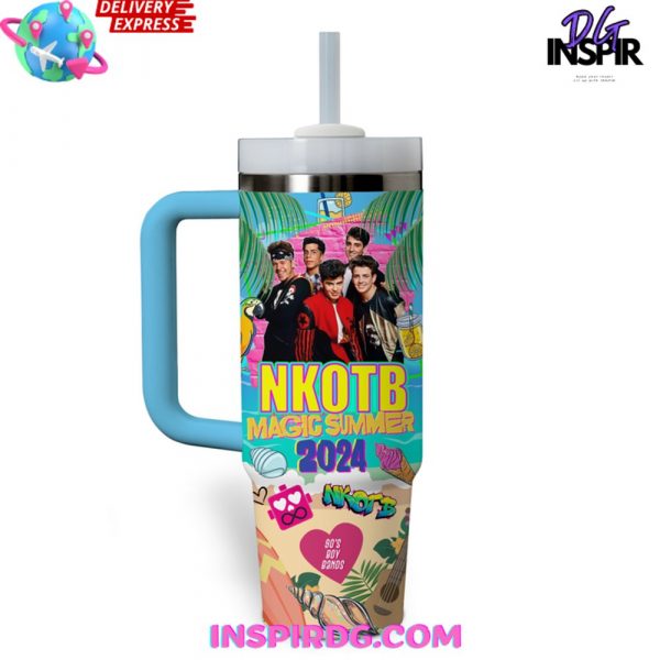 NKOTB Magic Summer 2024 Blockhead Forever Stanley Tumbler Cup