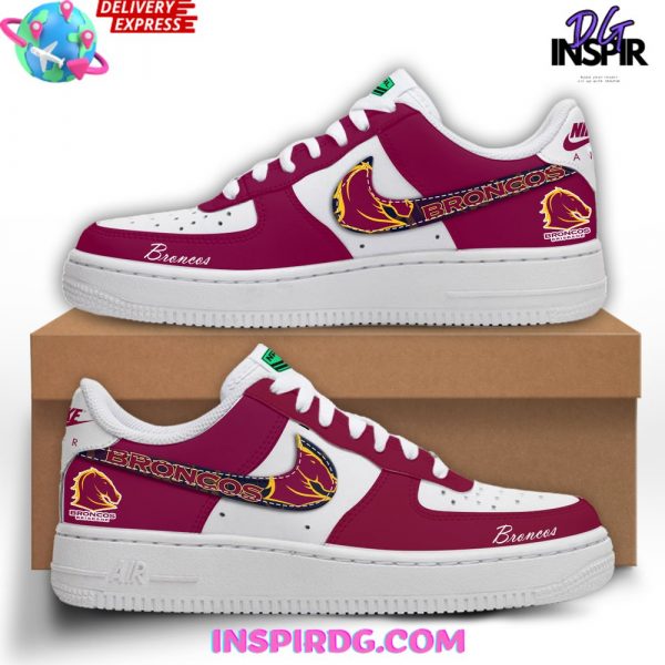 NRL Brisbane Broncos x Nike Air Force 1