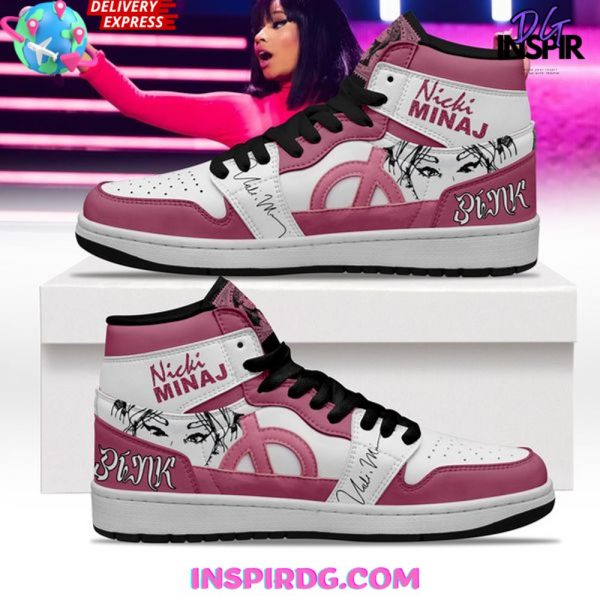 Nicki Minaj Pink Nike Air Jordan 1 Sneaker