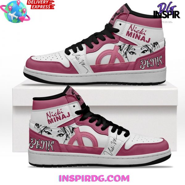 Nicki Minaj Pink Nike Air Jordan 1 Sneaker