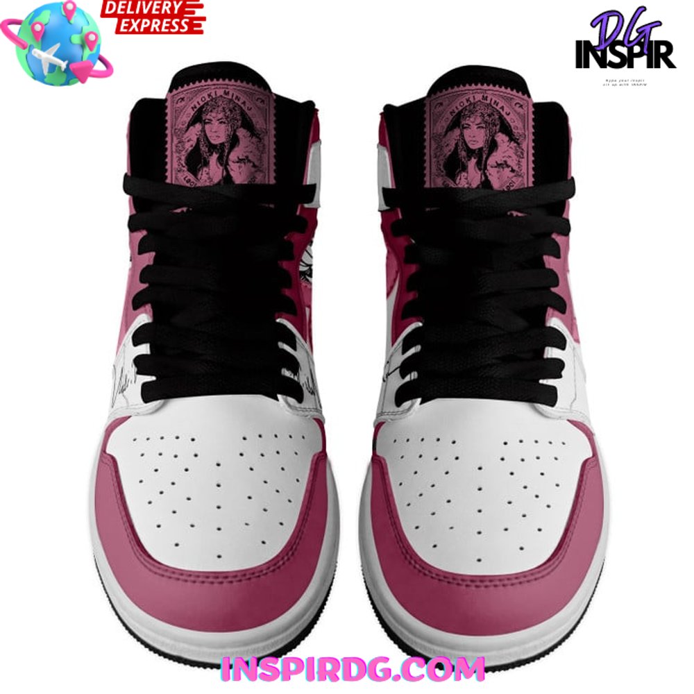 Nicki Minaj Pink Nike Air Jordan 1 Sneaker InspirDG