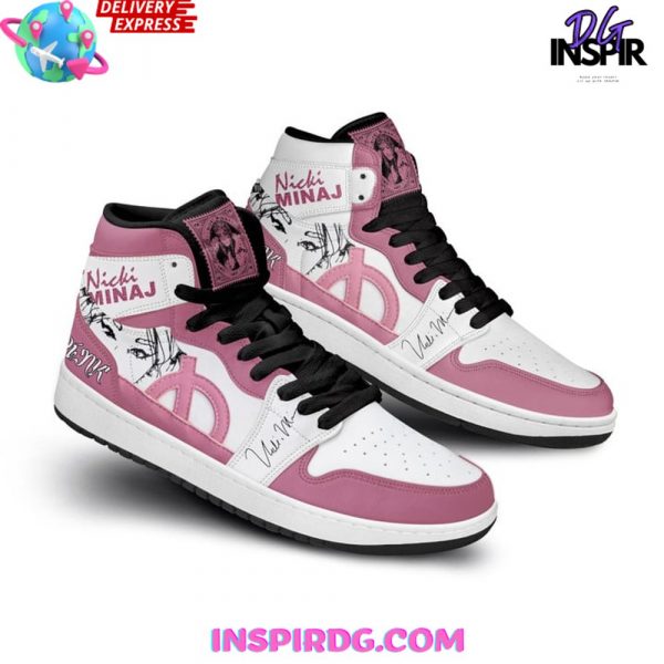 Nicki Minaj Pink Nike Air Jordan 1 Sneaker