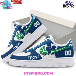 Dallas Mavericks Custom Number Air Force 1