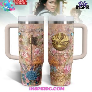 Outlander Flower Stanley Tumbler Cup