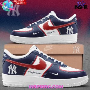 Personalization MLB New York Yankees 2024 Nike Air Force 1 Sneaker InspirDG