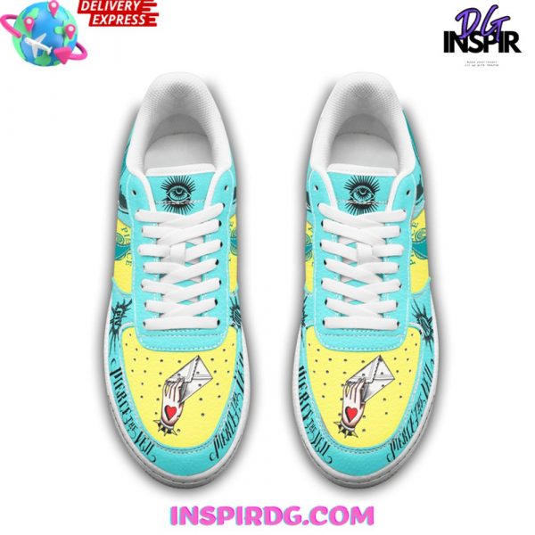 Pierce The Veil Blue Water Air Force 1 Sneaker