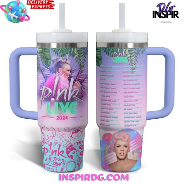 Pink Summer Carnival 2024 Stanley Tumbler Cup