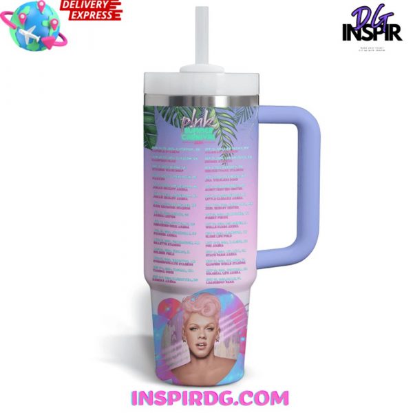 Pink Summer Carnival 2024 Stanley Tumbler Cup