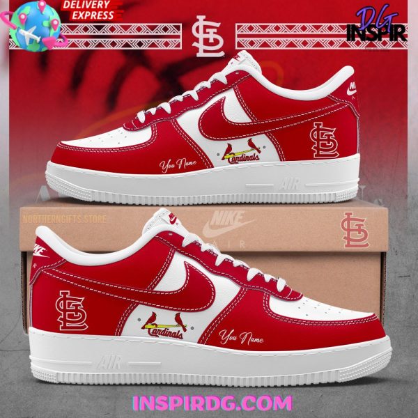 St Louis Cardinals Custom Name Air Force 1