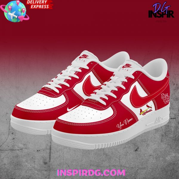 St Louis Cardinals Custom Name Air Force 1
