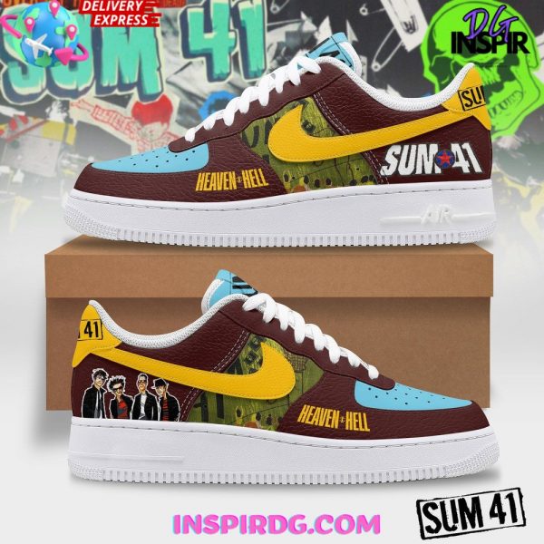 Sum 41 Heaven & Hell Limited Edition Air Force 1